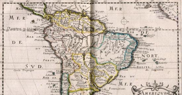 Amérique méridionale, 1657