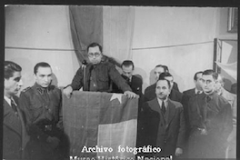 Jefe de propaganda del Movimiento Nacional Chileno, Frente Nacional, 1941