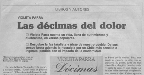 Las décimas del dolor