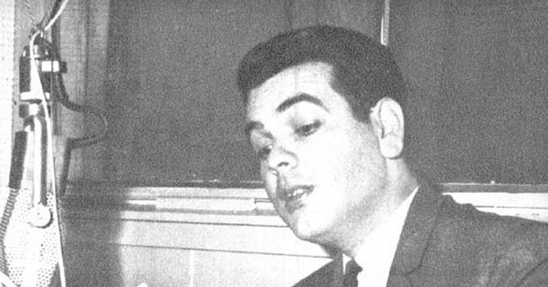 Juan Carlos Gil en radio Chilena, 1966