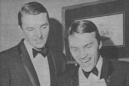 Peter Rock junto a su hermano Alex Alexander, 1965