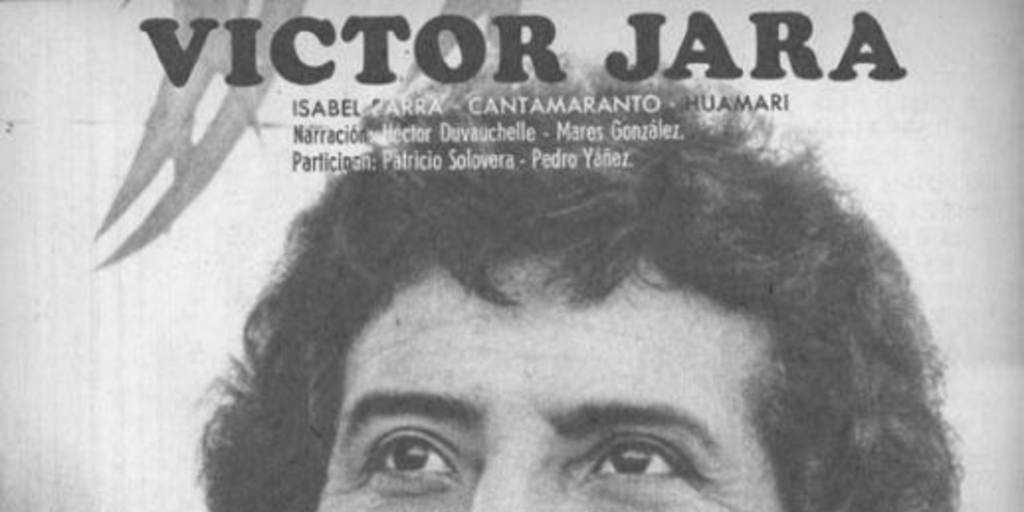 Víctor Jara... jueves 30 recital