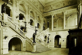 Foyer del Teatro Municipal, hacia 1916