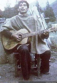 Cantor de cuecas y tonadas, ca. 1970