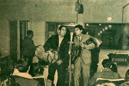 Programa "La Peña Juvenil" en Radio Chilena, 1966