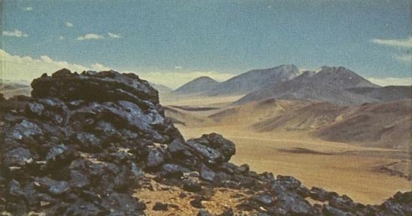 Mineral de Hierro El Laco, hacia 1960