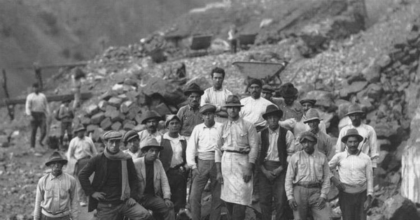 Obreros de la construcción, 1921