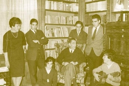 Frei Montalva con su familia, década de 1960