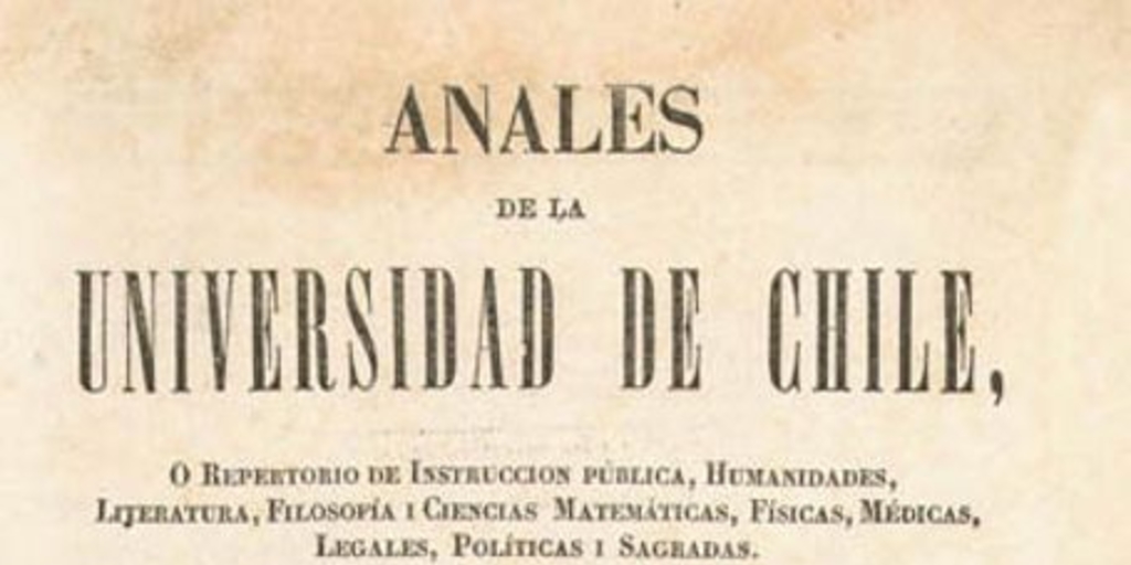 Apuntes de la historia de la enseñanza médica en Chile