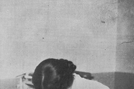 El baño del niño en la Gota de leche Manuel Salas, 1919