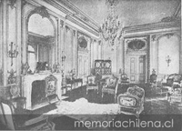 Salón de una residencia aristocrática, 1913