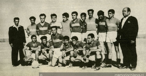 Club deportivo "Mina", de María Elena, 1949