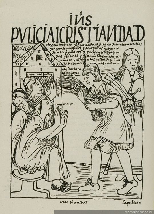 Indios, policía y cristiandad, hacia 1600