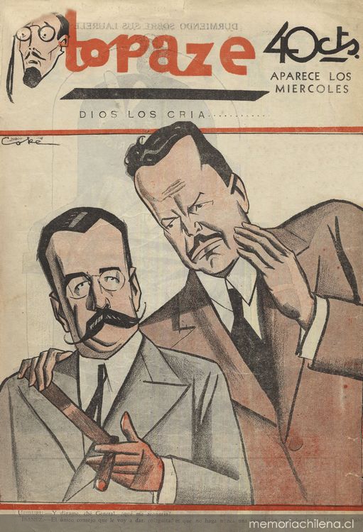 Topaze: n° 1-50, agosto de 1931-julio de 1932