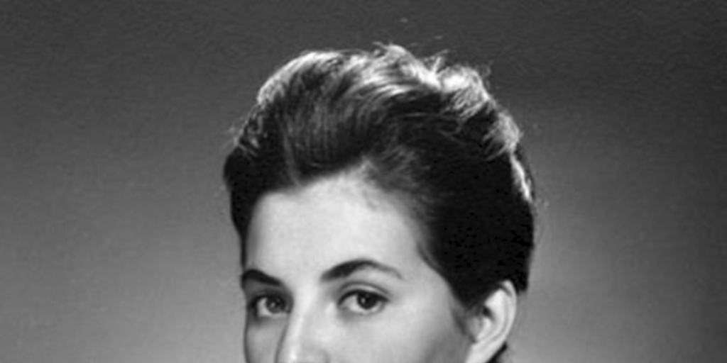 Retrato de Luz María Lamas de Díaz, hacia 1960