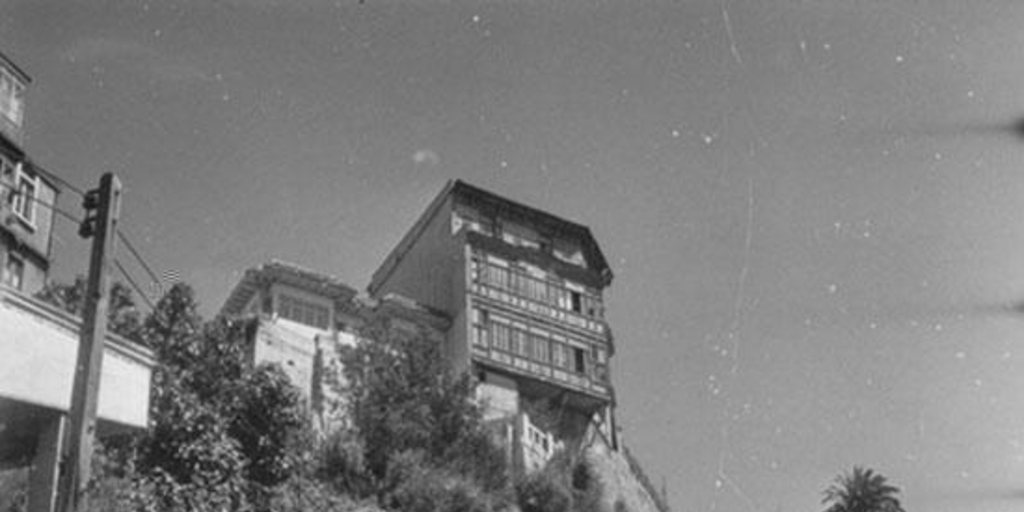 Ascensor Artillería, Valparaíso, hacia 1930