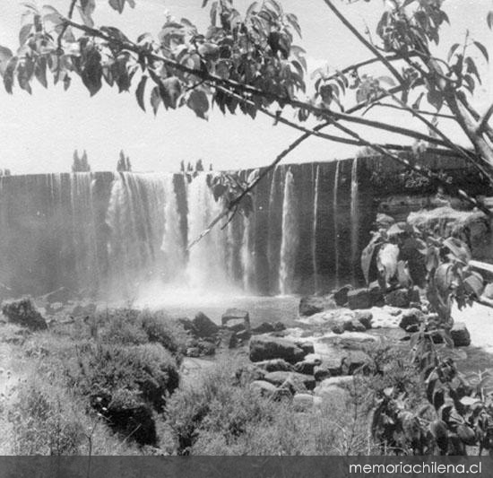 Salto del Laja, hacia 1960