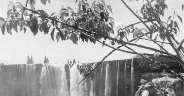 Salto del Laja, hacia 1960