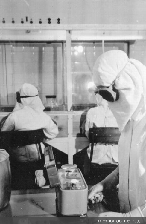 Procedimientos de laboratorio, hacia 1965