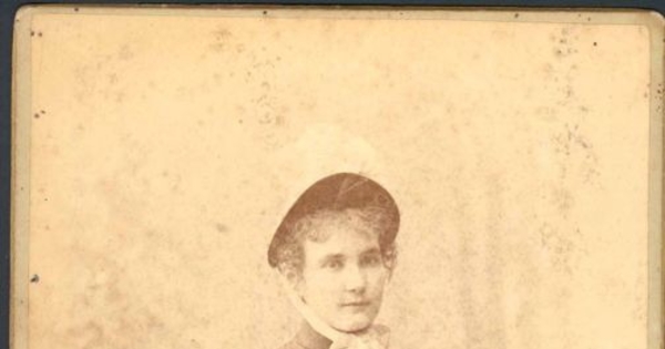 Mujer, hacia 1880