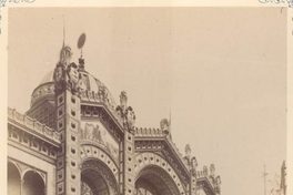 Puerta de entrada del Pabellón de la República Argentina, 1889