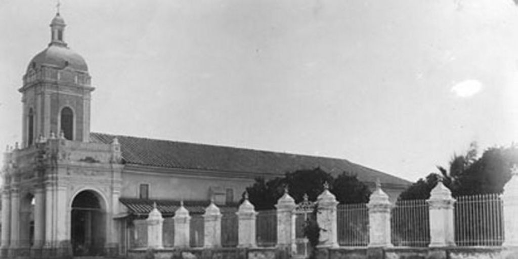 Capilla y casas de San José del Carmen del Huique, ca. 1890
