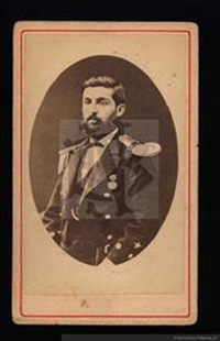Francisco Segundo Sánchez, Teniente graduado, ca. 1880