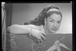 Retrato de Nancy Santander, ca. 1955