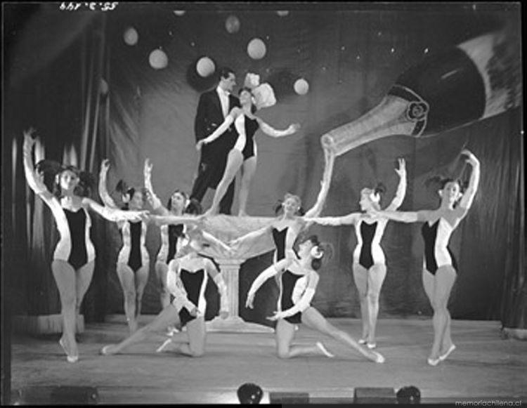 Grupo de baile, ca. 1955