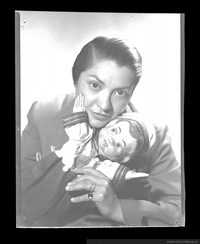 Retrato de Mercedes Córdova, ca. 1955