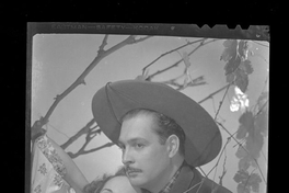 Retrato de Blanca Valdivia (Kika) y Carlos Mondaca, ca. 1955