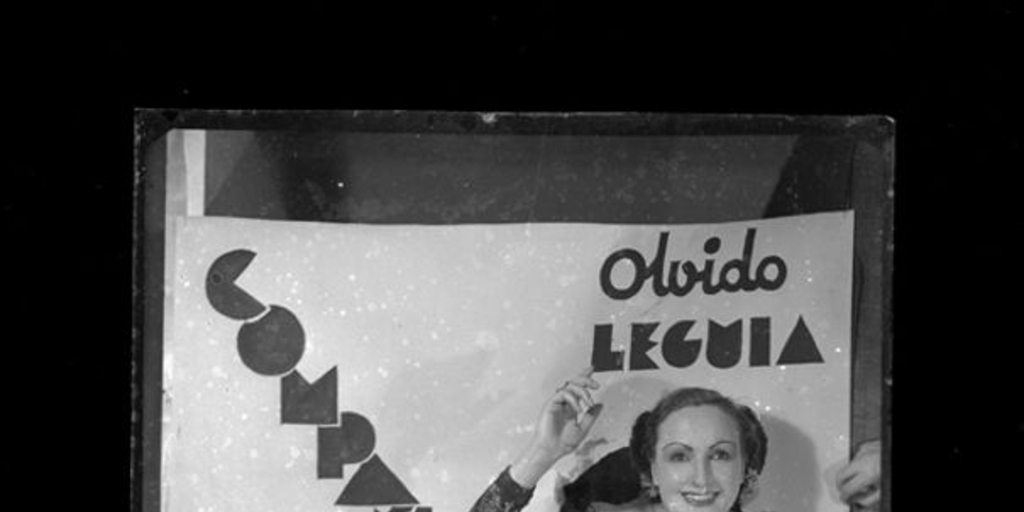 Retrato de Olvido Leguía y Lucho Córdoba, ca. 1955
