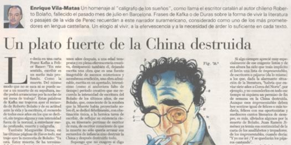 El plato fuerte de la China destruida