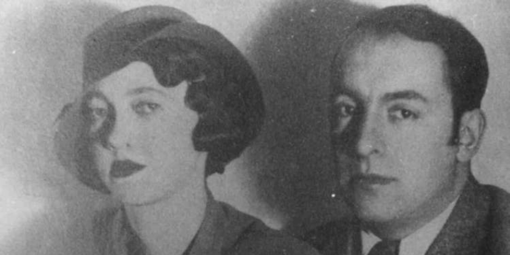 Pablo Neruda junto a María Antonieta Hageenar en Batavia, 1930