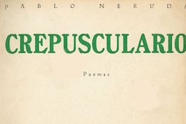 Crepusculario : poemas