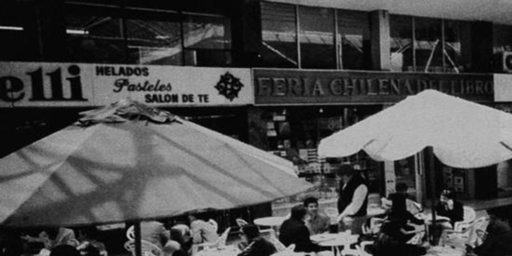 Café Tavelli, Providencia, hacia 1990