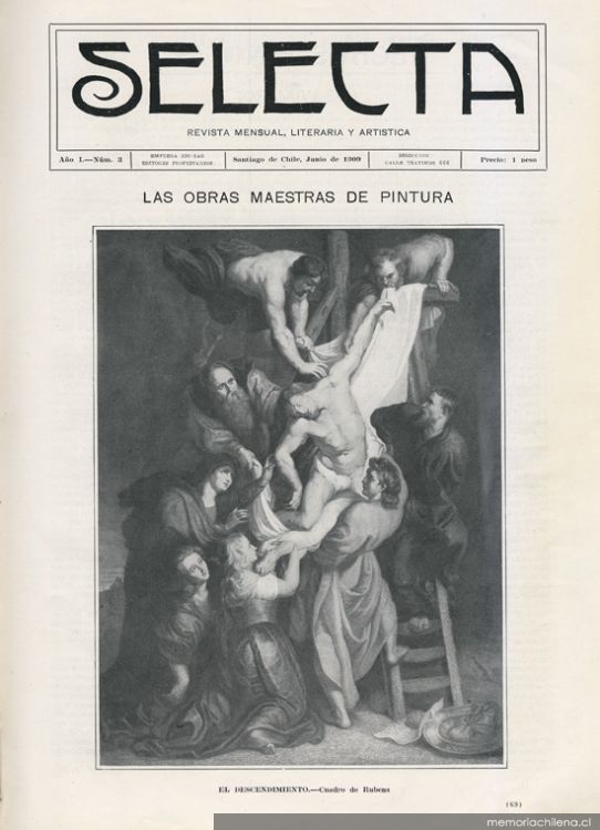 Selecta : año 1, n° 3, junio de 1909