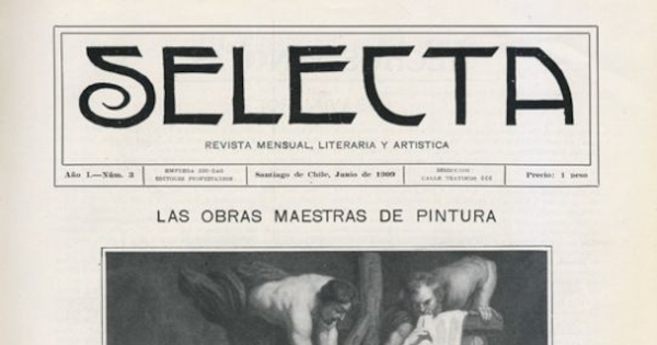 Selecta : año 1, n° 3, junio de 1909