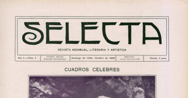 Selecta : año 1, n° 7, octubre de 1909