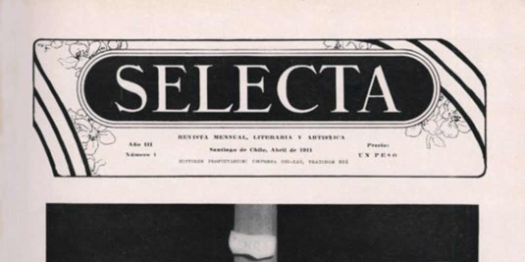 Selecta : año 3, n° 1, abril 1911