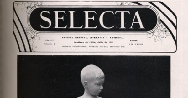 Selecta : año 3, n° 4, julio 1911