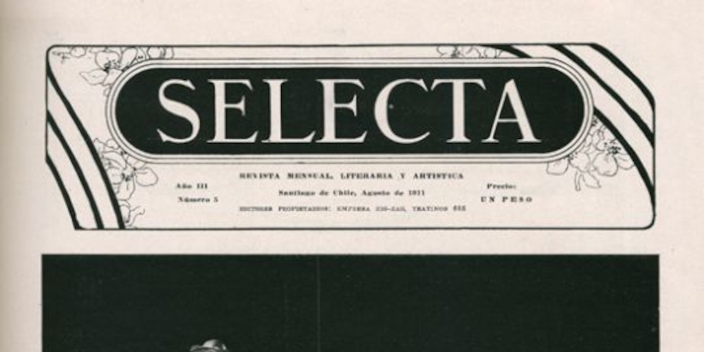 Selecta : año 3, n° 5, agosto 1911
