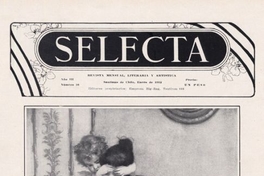 Selecta : año 3, n° 10, enero 1912