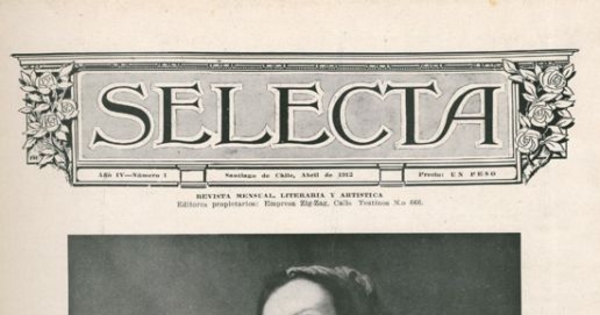 Selecta : año 4, n° 1, abril 1912