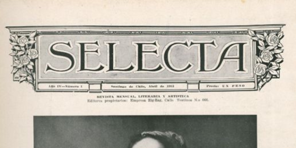 Selecta : año 4, n° 1, abril 1912