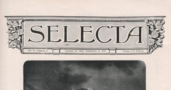 Selecta : año 4, n° 6, septiembre de 1912