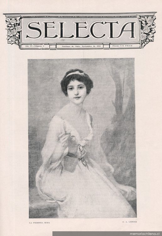 Selecta : año 4, n° 8, noviembre de 1912