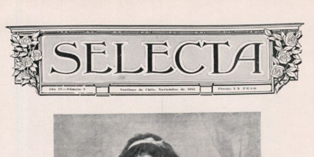 Selecta : año 4, n° 8, noviembre de 1912