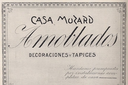 Casa Muzard : amoblados, decoraciones y tapices