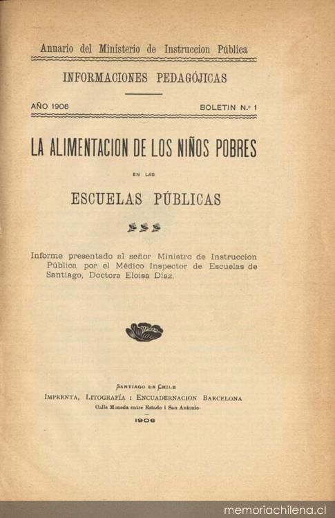 La alimentación de los niños pobres en las escuelas públicas